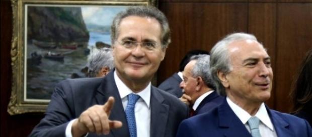 Michel Temer estaria tentando "salvar Renan Calheiros" Michel Temer estaria tentando "salvar Renan Calheiros"
