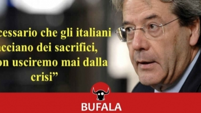 L'ultima bufala, quella riguardante il neo-premier Gentiloni, smascherata da Bufale.net