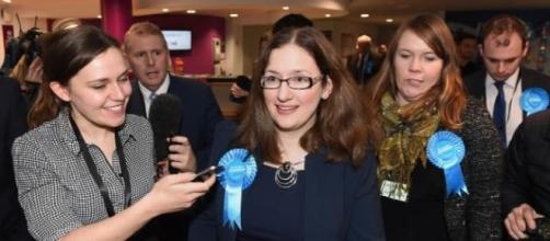 Caroline Johnson wins Sleaford and North Hykeman by-election (Credit: PA)