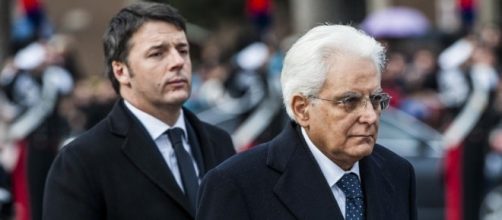 Matteo Renzi e Sergio Mattarella (Foto: OkMugello.it)