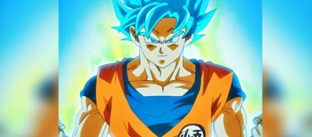 Goku en Super Saiyajin azul en el episodio 69 Goku en Super Saiyajin azul en el episodio 69