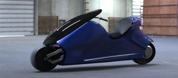 GyroCycle tem design futurista e dá adeus ao pezinho para ficar estacionada GyroCycle tem design futurista e dá adeus ao pezinho para ficar estacionada
