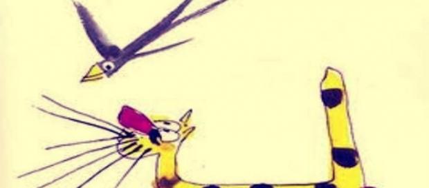 O Gato Malhado e a Andorinha Sinhá, ilustração de Carybé O Gato Malhado e a Andorinha Sinhá, ilustração de Carybé