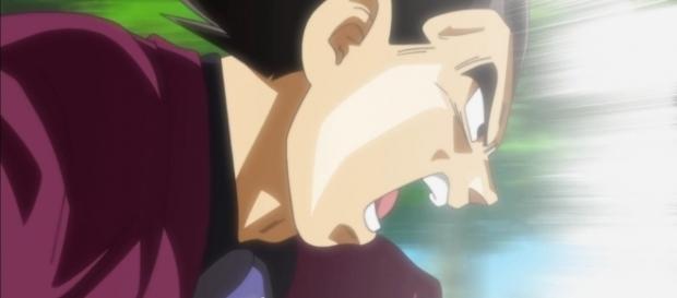 Vegeta luchando contra Arale en el episodio 69 Vegeta luchando contra Arale en el episodio 69