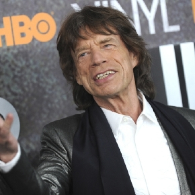 Mick Jagger, 72, just welcomed a new baby boy/Photo via celebitchy.com