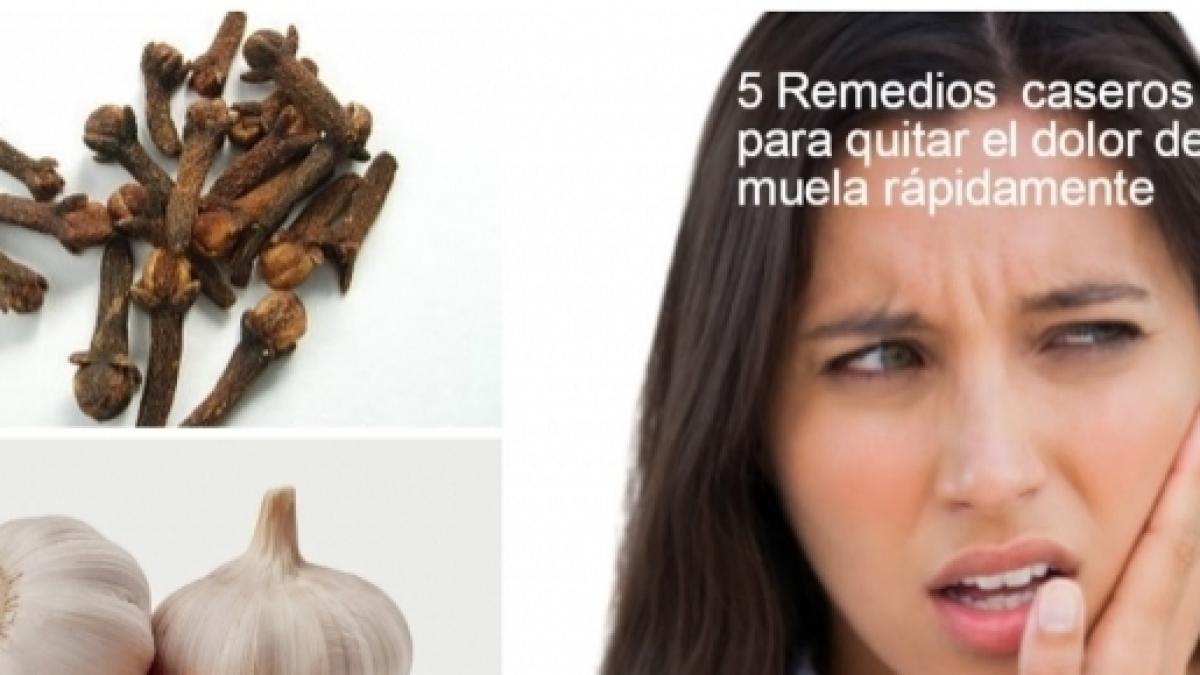 Como quitar el dolor de muela con ajo