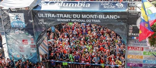 Linea di partenza Ultra Trail du Mont Blanc 2015