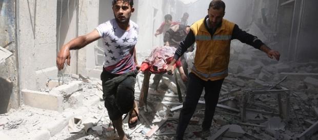 Aleppo airstrike hits seconds medial facility | Daily Mail Online - dailymail.co.uk Aleppo airstrike hits seconds medial facility | Daily Mail Online - dailymail.co.uk
