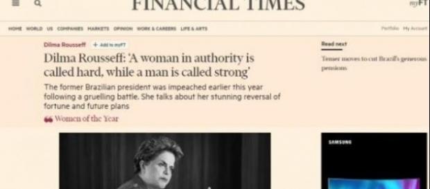 Dilma Rousseff foi um dos destaques da revista Dilma Rousseff foi um dos destaques da revista