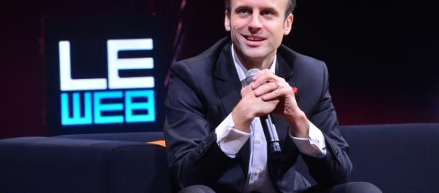 Emmanuel Macron en 2014 - Le Web - opinion - CC BY Emmanuel Macron en 2014 - Le Web - opinion - CC BY