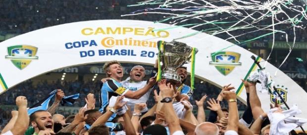 Grêmio chegou ao penta da Copa do Brasil Grêmio chegou ao penta da Copa do Brasil