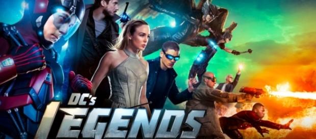 Legends of Tomorrow tv show logo image via Flickr.com Legends of Tomorrow tv show logo image via Flickr.com