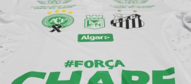 Uniforme do Santos para enfrentar o América-MG (Foto: Dennis Calçada/Santos FC) Uniforme do Santos para enfrentar o América-MG (Foto: Dennis Calçada/Santos FC)