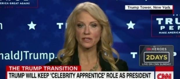 Kellyanne Conway on Donald Trump, via Twitter Kellyanne Conway on Donald Trump, via Twitter