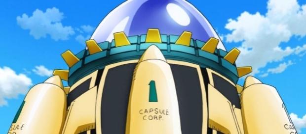La máquina del tiempo - Dragon Ball. La máquina del tiempo - Dragon Ball.