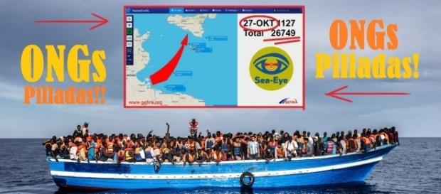 Ong pilladas infraganti trayendo refugiados. Ong pilladas infraganti trayendo refugiados.
