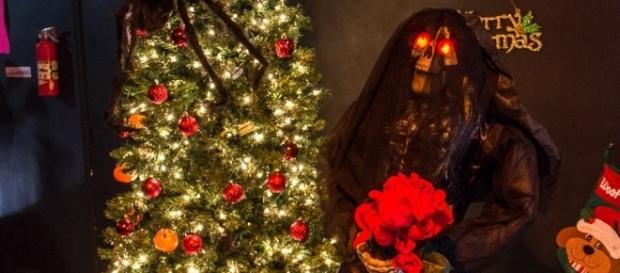 This is the third annual Scary Christmas party/Photo by Brian Erzen via Seraph Films This is the third annual Scary Christmas party/Photo by Brian Erzen via Seraph Films