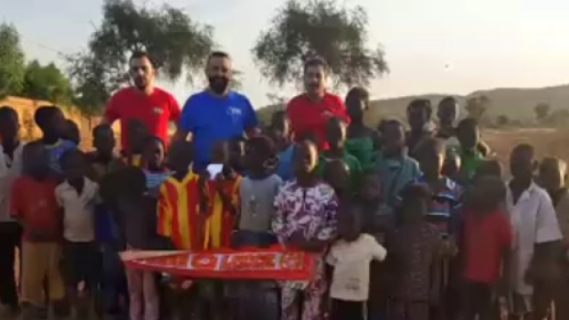 Una scena del simpatico video.