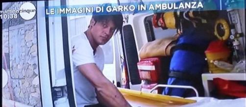 Gabriel Garko in ospedale per esplosione villa