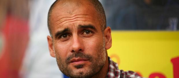 Guardiola será o treinador do Manchester City. Guardiola será o treinador do Manchester City.