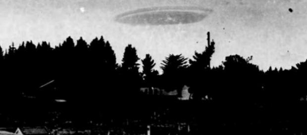 Un presunto avvistamento di un Ufo Un presunto avvistamento di un Ufo