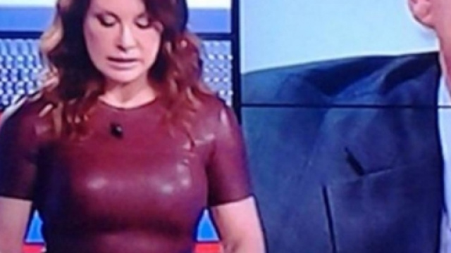 Ecco Manuela Moreno ieri 31 gennaio