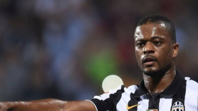 Il difensore bianconero Patrice Evra