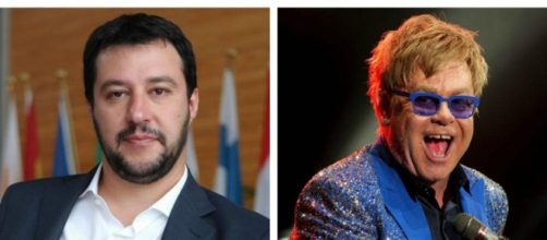 Salvini umilia Elton Jhon e la Rai.