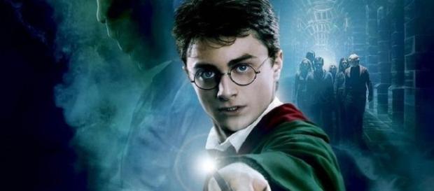 Daniel Radcliffe en un poster de 'Harry Potter' Daniel Radcliffe en un poster de 'Harry Potter'
