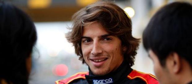 El piloto español Roberto Merhi El piloto español Roberto Merhi
