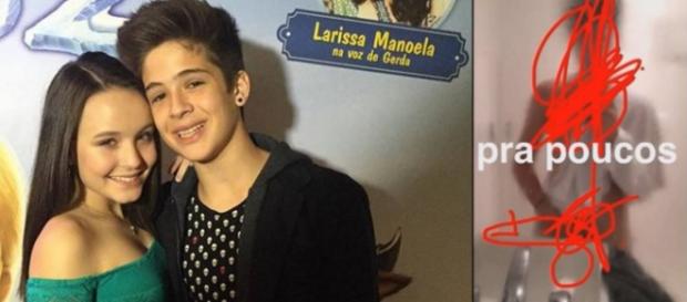 João Guilherme e o nude - Foto/Montagem João Guilherme e o nude - Foto/Montagem