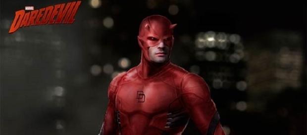 Primer diseño de Daredevil por Josh Nizzi Primer diseño de Daredevil por Josh Nizzi