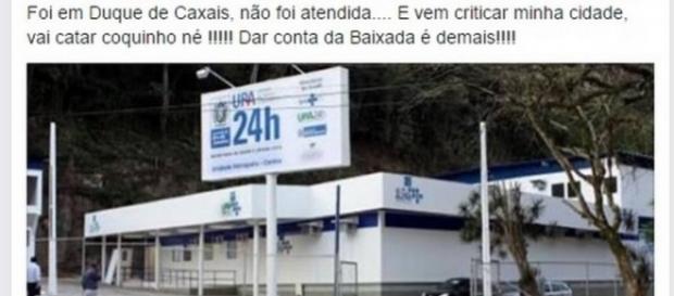 Declaração da Secretária de Saúde de Petrópolis Declaração da Secretária de Saúde de Petrópolis
