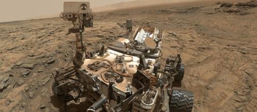 La sonda Curiosity della Nasa su Marte