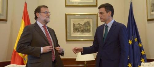 Rajoy niega el saludo a Sánchez / Vía ELMUNDO