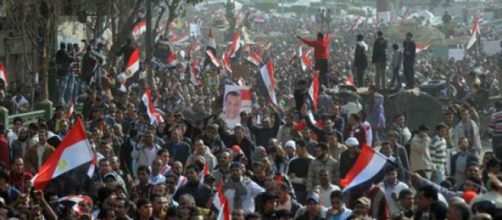 Primavera Araba, manifestazione di piazza