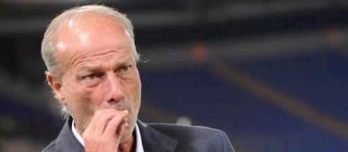 Walter Sabatini ripreso all'Olimpico