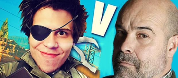 El Rubius y Resines en un duelo ficticio El Rubius y Resines en un duelo ficticio