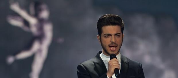 Gianluca Ginoble de Il Volo all'Eurovision Gianluca Ginoble de Il Volo all'Eurovision