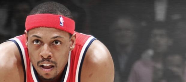 Paul Pierce ala do Los Angeles Clippers na foto. Paul Pierce ala do Los Angeles Clippers na foto.