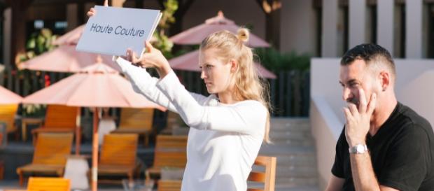 Toni Garrn war Gast im Team Michael Michalsky Toni Garrn war Gast im Team Michael Michalsky