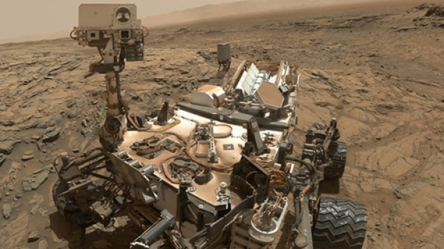 La sonda Curiosity della Nasa su Marte
