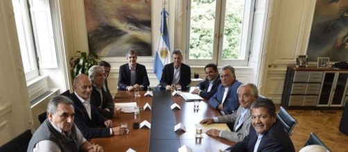 Se reunieron los gremios peronistas con Macri