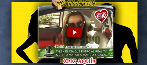 Aylén habla mal de Marco y Gala Aylén habla mal de Marco y Gala