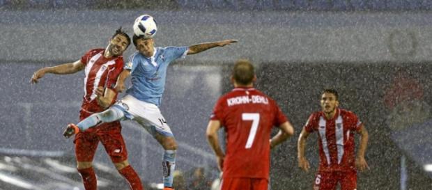 Encuentro pasado por agua entre Celta y Sevilla Encuentro pasado por agua entre Celta y Sevilla