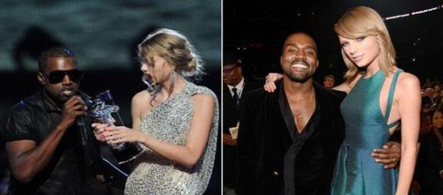 Kanye West e Taylor Swift ai Grammy Awards Kanye West e Taylor Swift ai Grammy Awards