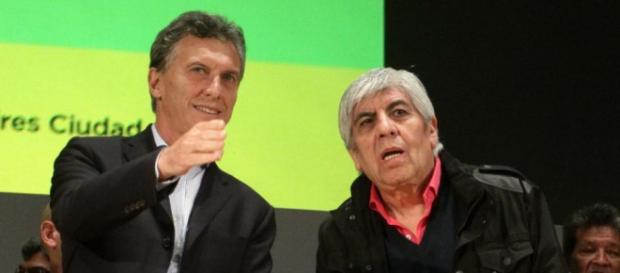 Los "gordos" con Moyano a la cabeza "Pro" Macri Los "gordos" con Moyano a la cabeza "Pro" Macri