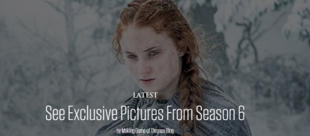 Sansa, protagonista de una de las imágenes Sansa, protagonista de una de las imágenes