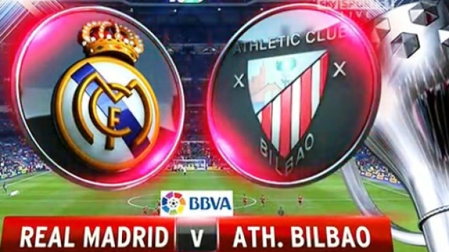 LIVE Real Madrid-Athletic Bilbao il 13/2 ore 16:00