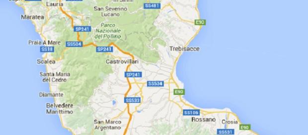 Cosenza scossa di magnitudo 2.4 Cosenza scossa di magnitudo 2.4